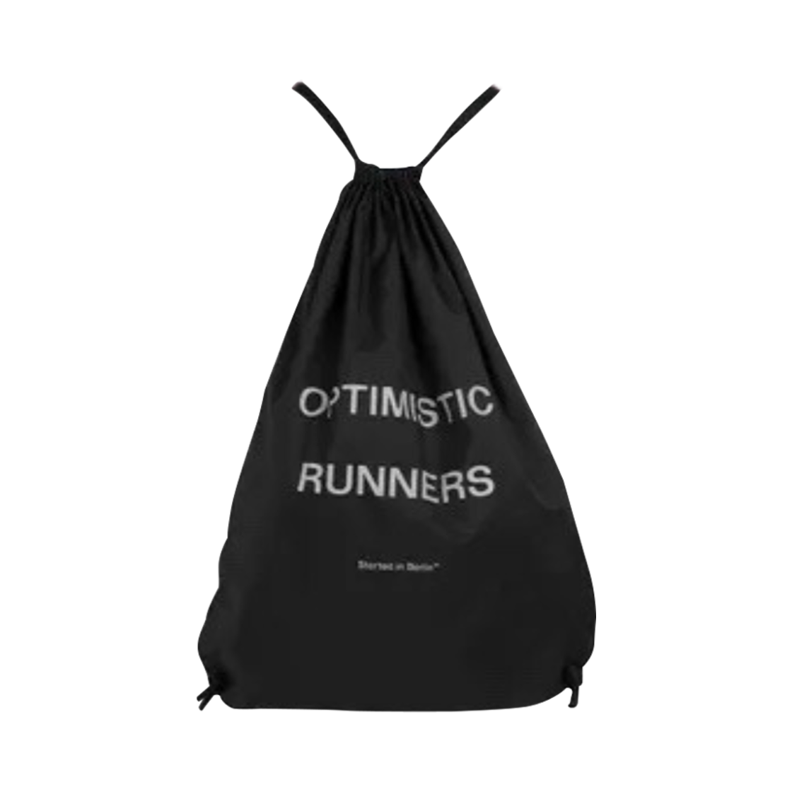 옵티미스틱 러너스 쇼퍼 백 블랙(Optimistic Runners Shopper Bag Black)