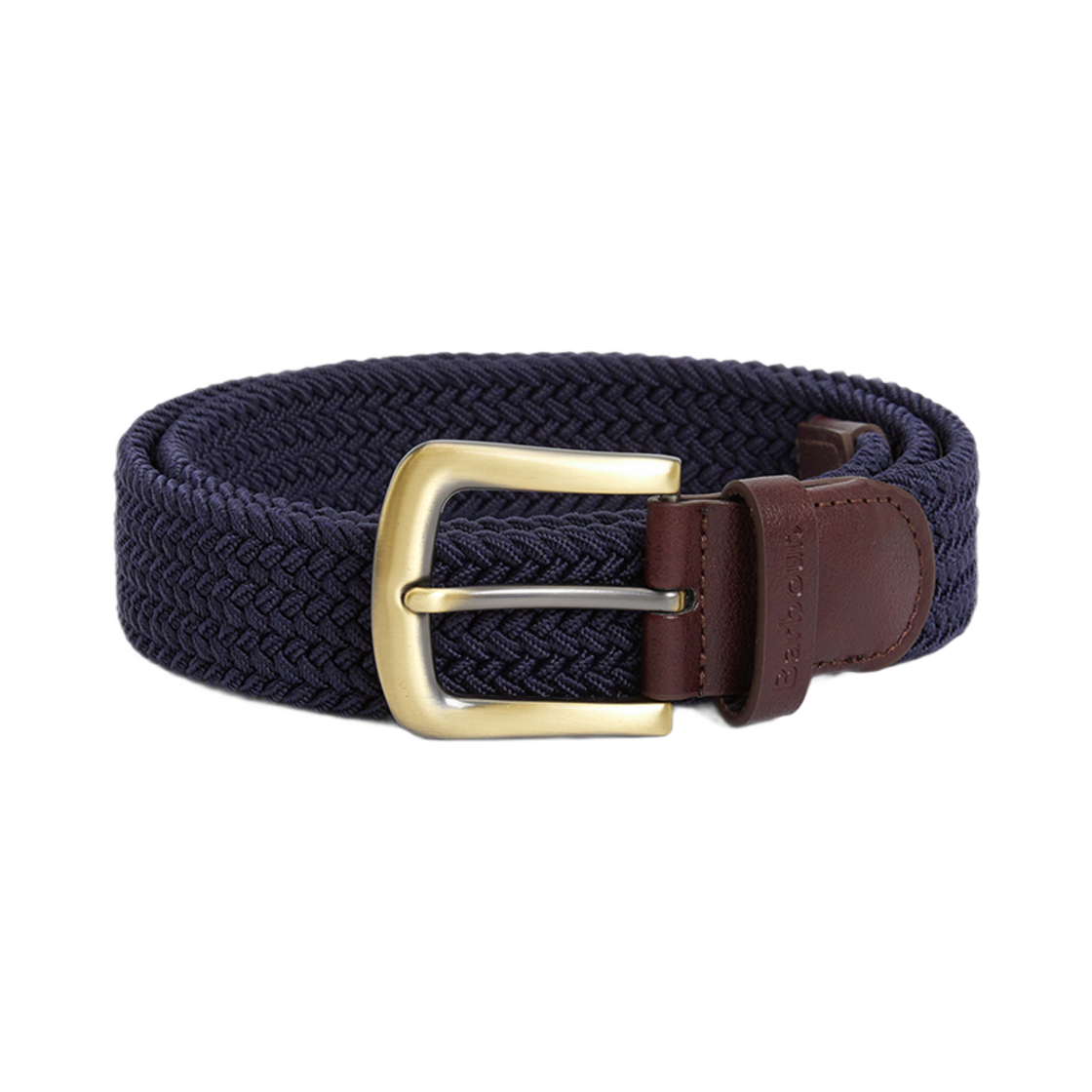 MAC0038NY31 Barbour Stretch Webbing Belt Navy