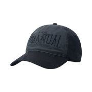 NOMANUAL 2C Trucker Ball Cap Charcoal