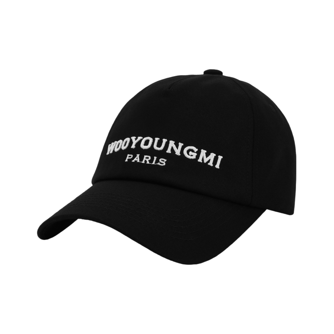 우영미 자수 볼캡 블랙 - 24FW(Wooyoungmi Embroidered Ball Cap Black - 24FW)