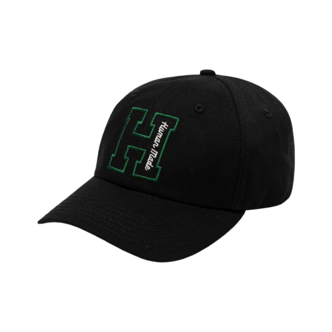 휴먼 메이드 6 패널 트윌 캡 #2 블랙(Human Made 6 Panel Twill Cap #2 Black) - 2