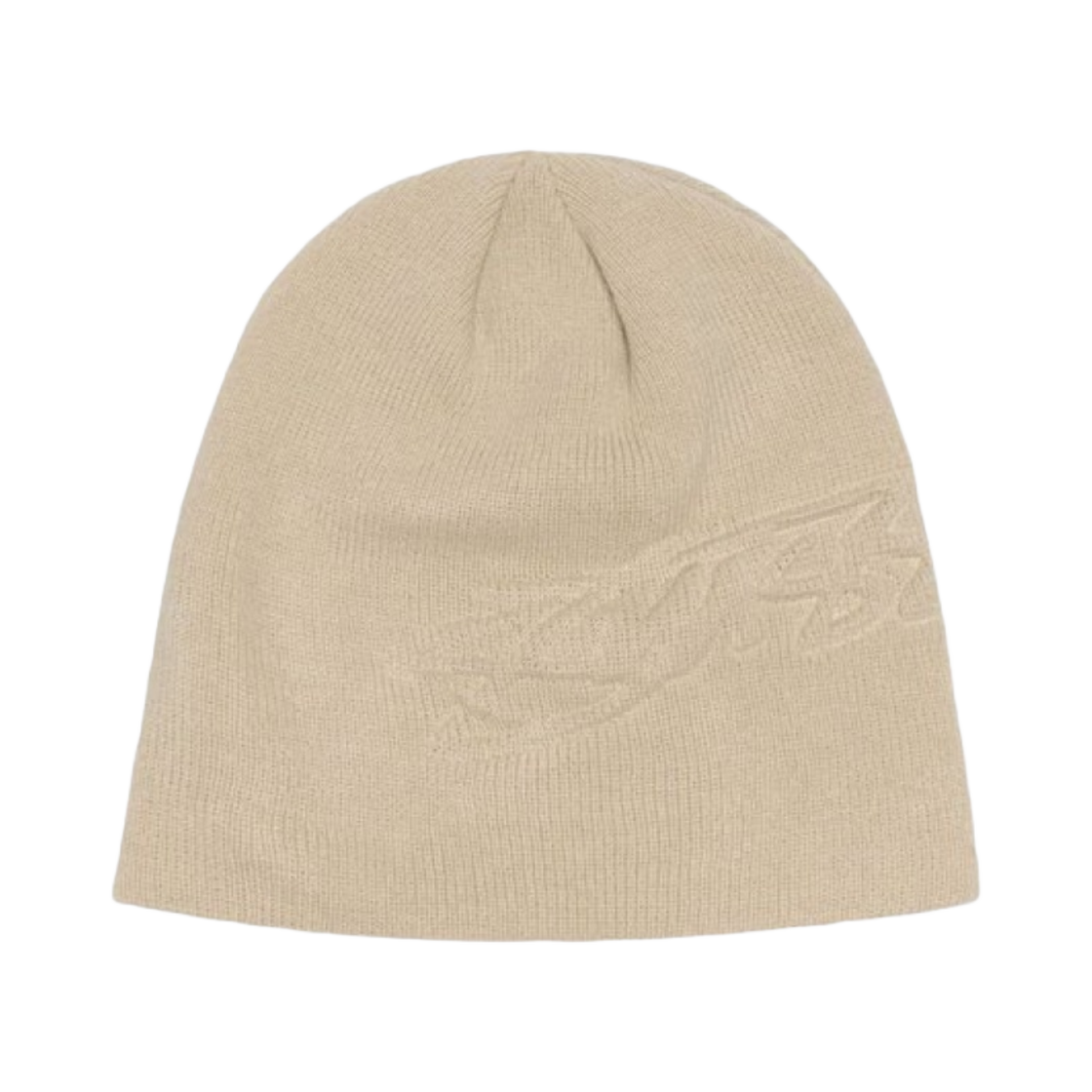 스투시 엠보스 스무스 스탁 스컬캡 비니 블랙 | Stussy | KREAM