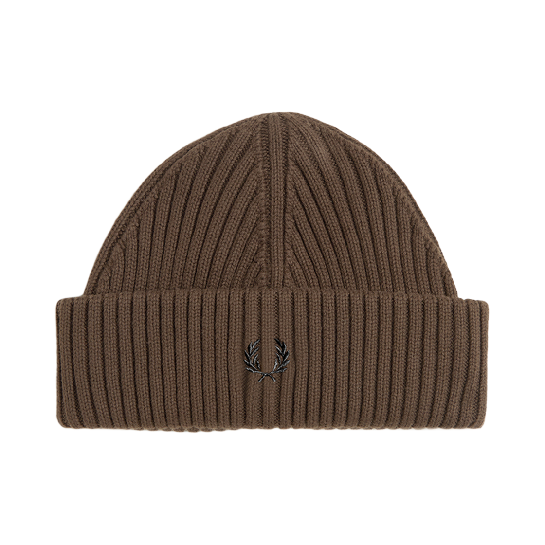 프레드페리 코튼 립 비니 번트토바코(Fred Perry Cotton Rib Beanie Burnt Tobacco) - 1
