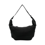Lemaire Large Soft Game Bag Nylon Canvas Black