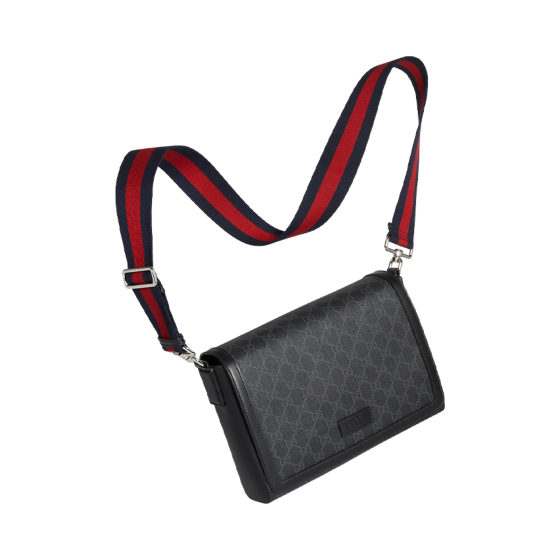 구찌 GG 크로스바디백 블랙 슈프림(Gucci GG Crossbody Bag Black Supreme) - 2