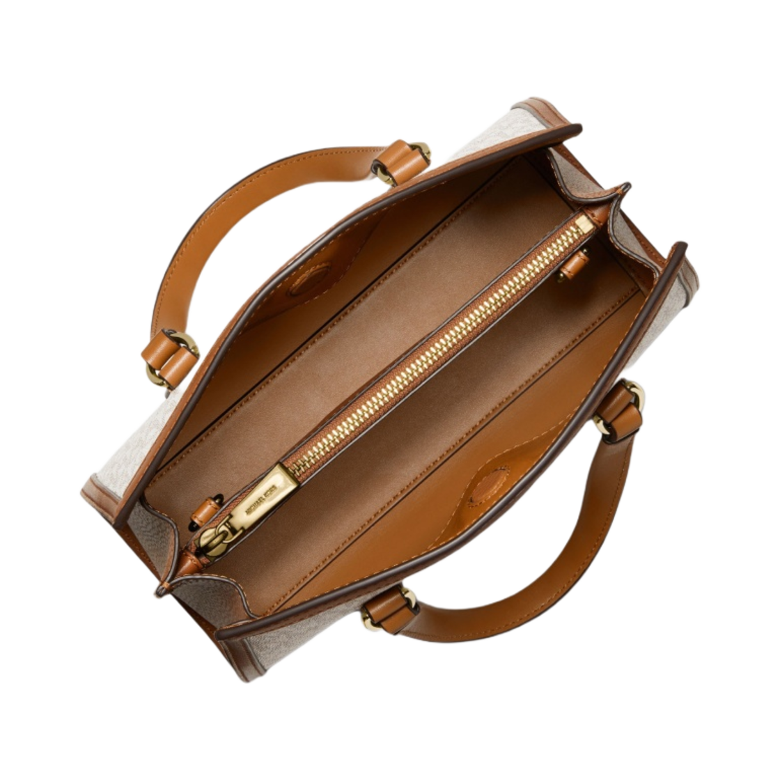 마이클 코어스 찬탈 스몰 로고 메신저백 바닐라 에이콘(Michael Kors Chantal Small Logo Messenger Bag Vanilla Acorn) - 2