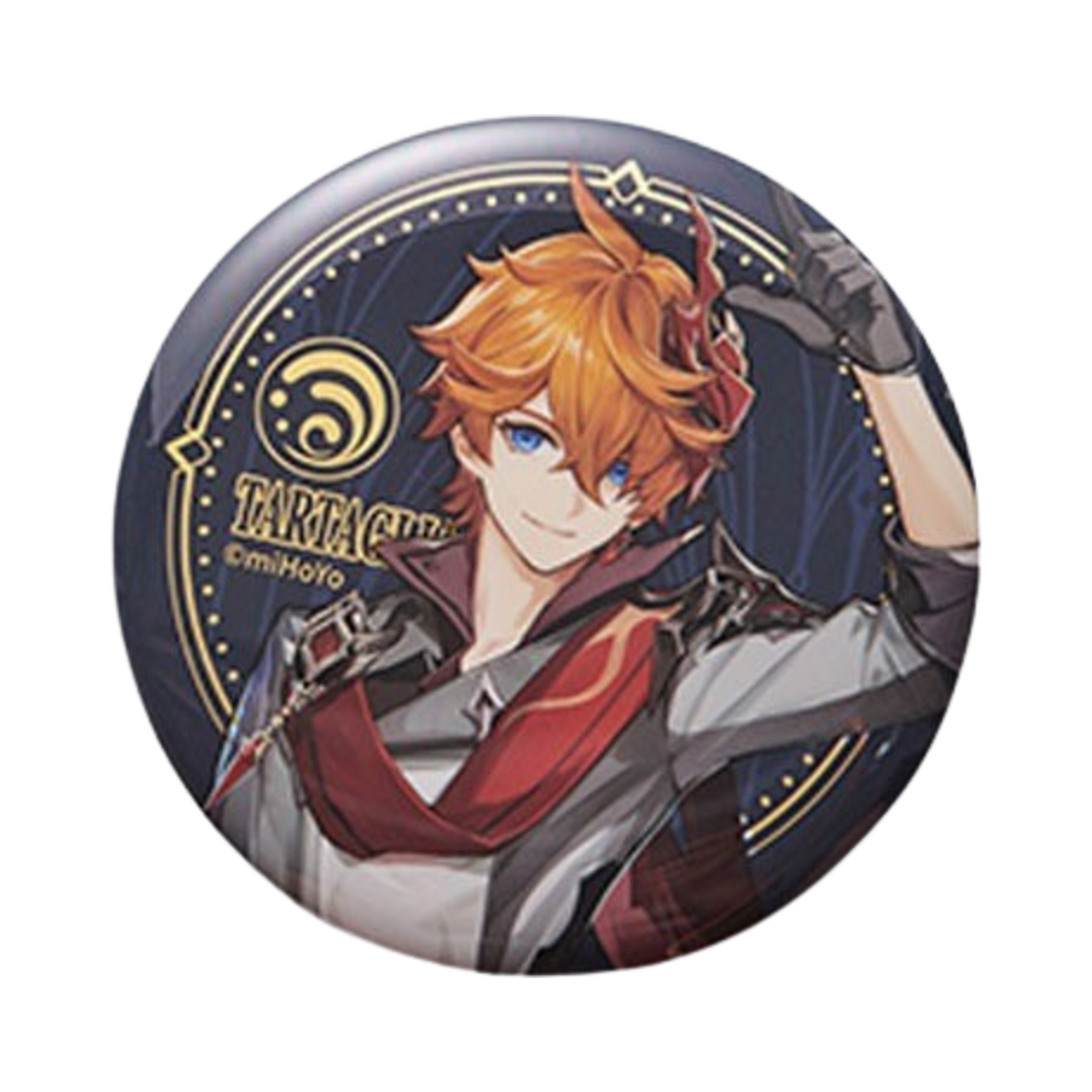 원신 캔뱃지 우인단 타르탈리아(Genshin Badge Fatui Theme Tartaglia)