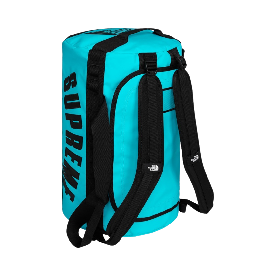 슈프림 x 노스페이스 아크로고 스몰 베이스 캠프 더플백 틸 - 19SS(Supreme x The North Face Arc Logo Small Base Camp Duffle Bag Teal - 19SS) - 2