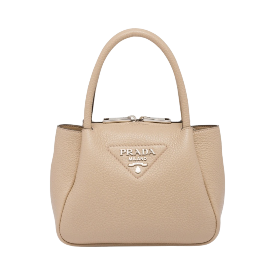 프라다 레더 미니 핸드백 샌드(Prada Leather Mini Handbag Sand) - 1