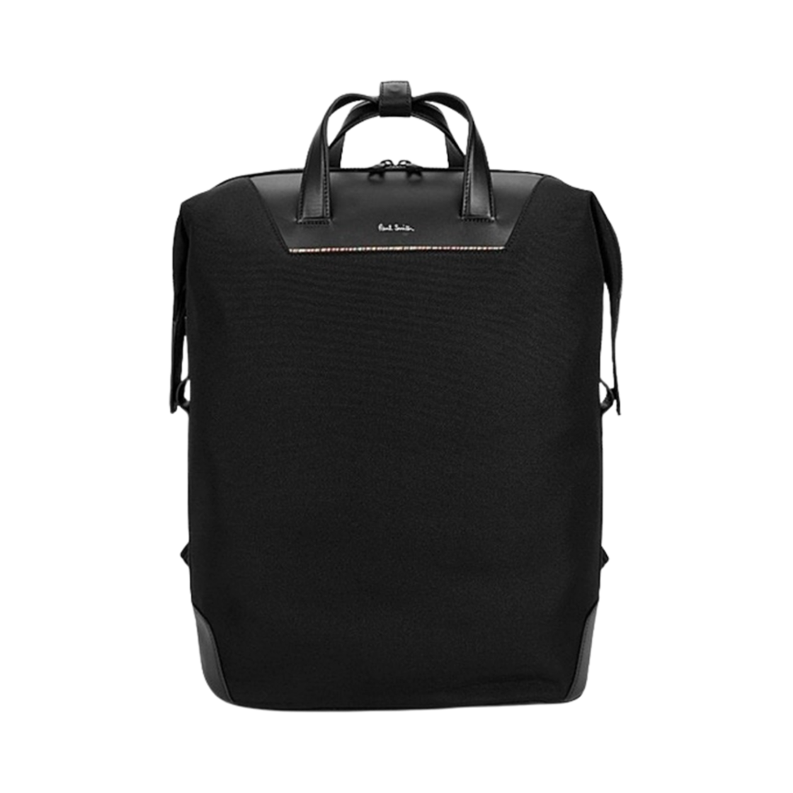 폴 스미스 아티스트 스트라이프 포인트 트림 백팩 블랙(Paul Smith Artist Stripe Point Trim Backpack Black)