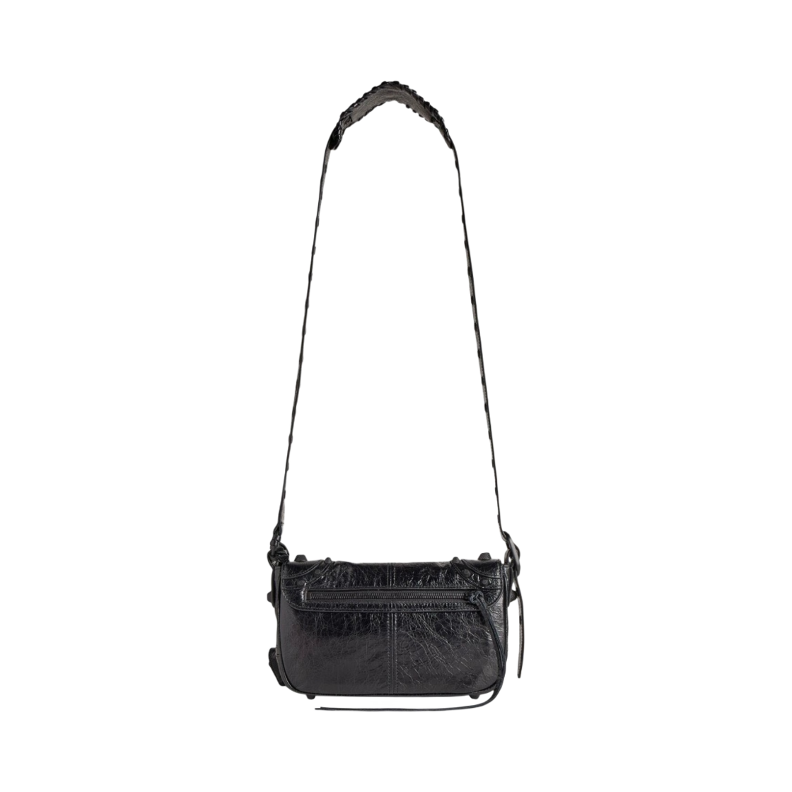 발렌시아가 아레나 램스킨 르 카골 XS 플랩 백 블랙(Balenciaga Le Cagole XS Flap Bag in Arena Lambskin Black) - 3