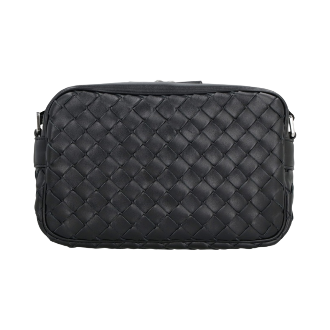 보테가 베네타 스몰 인트레치아토 카메라백 블랙(Bottega Veneta Small Intrecciato Camera Bag Black) - 3