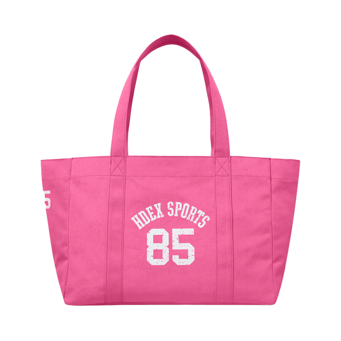 에이치덱스 스포티 코튼 빅 숄더백 핑크(HDEX Sporty Cotton Big Shoulder Bag Pink)