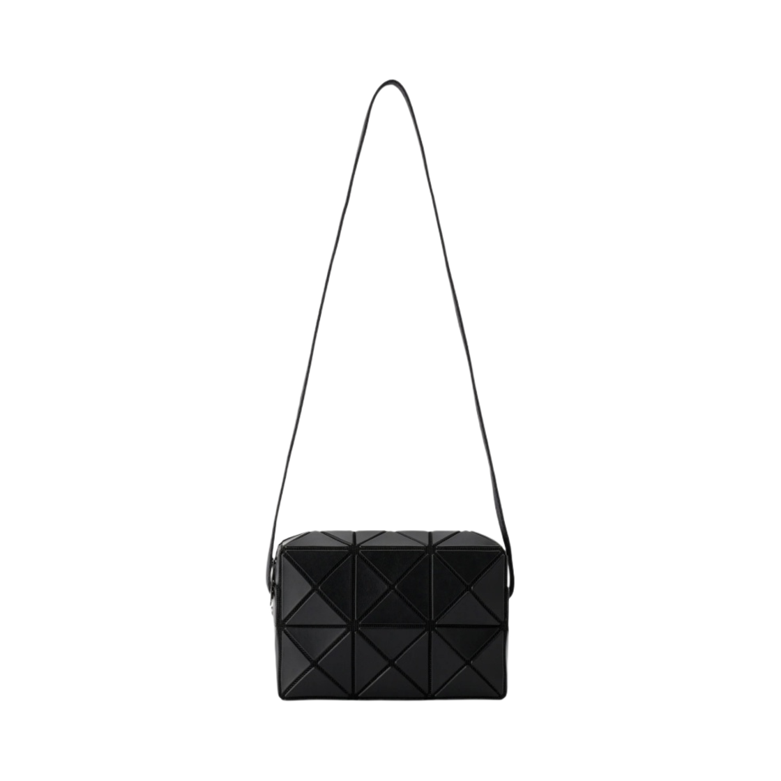 AG661-16 Bao Bao Issey Miyake Cuboid Shoulder Bag Matte Black