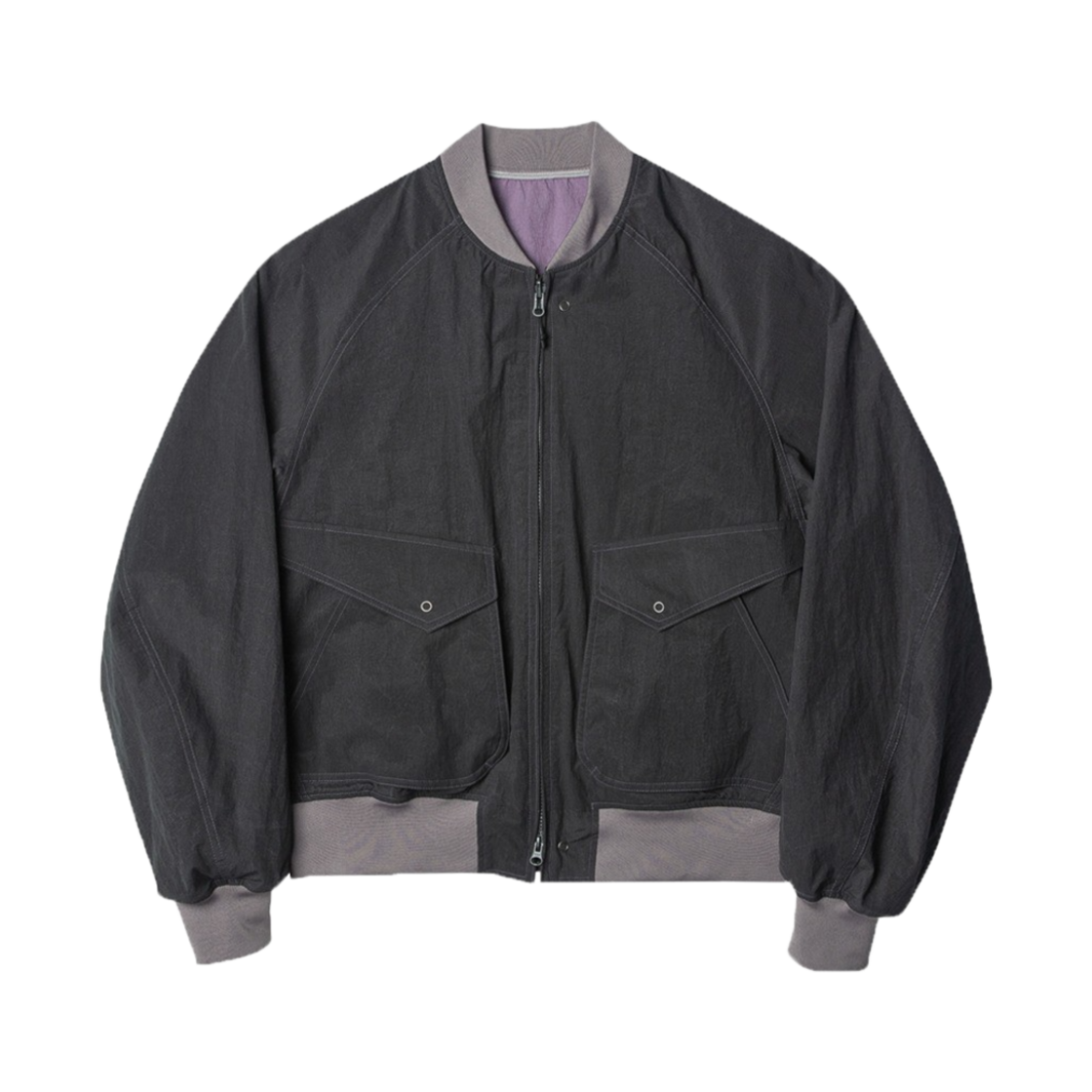 루트파인더 파일럿 자켓 그런지 퍼플(Rootfinder Pilot Jacket Grunge Purple)