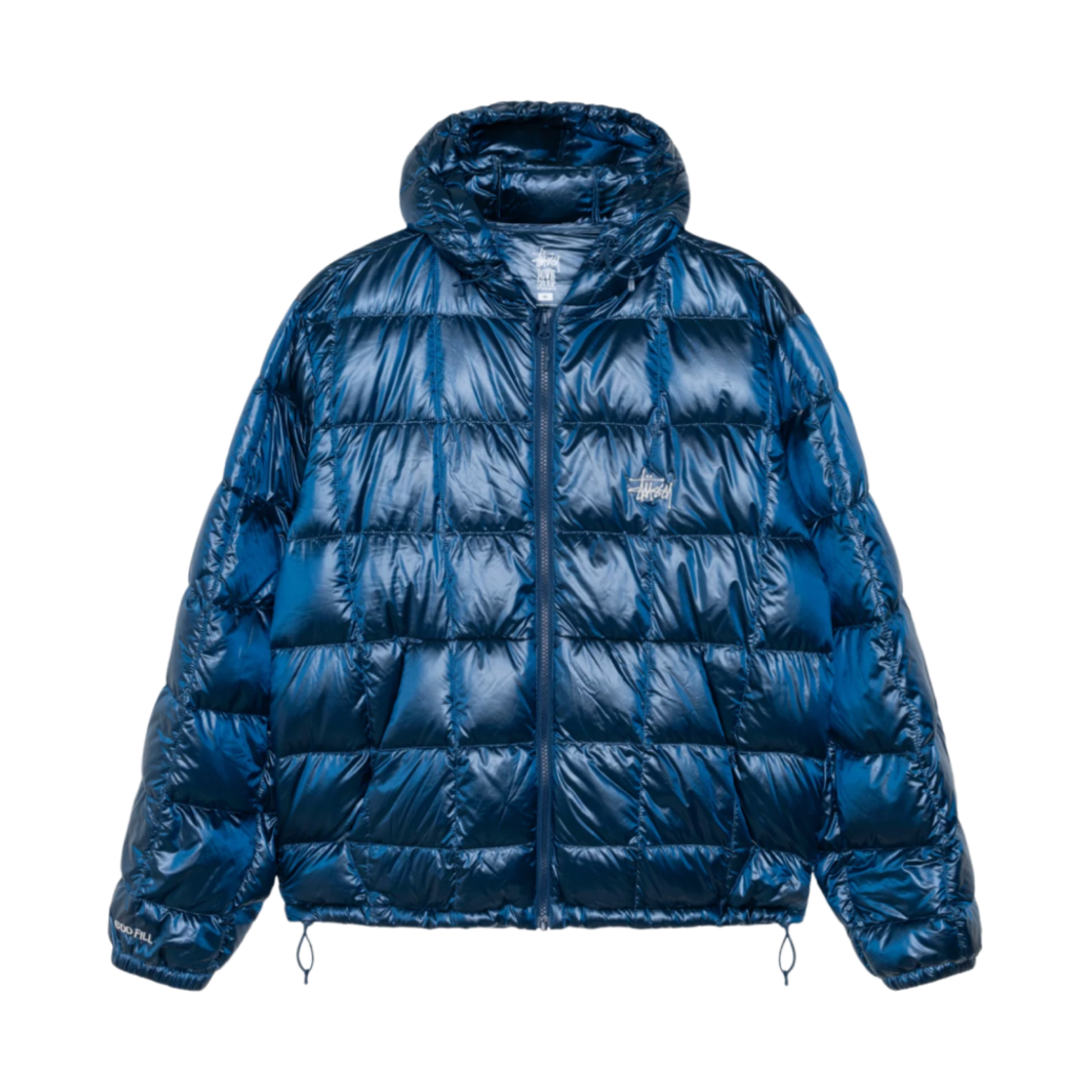 스투시 미드웨이트 후드 퍼퍼 로얄(Stussy Midweight Hooded Puffer Royal)