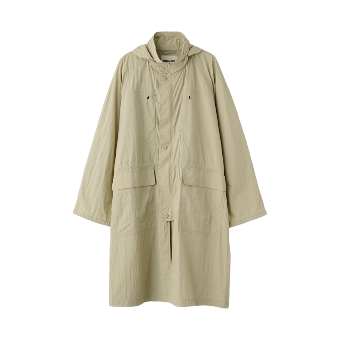 제너럴아이디어 유니섹스 유틸리티 롱 사파리 점퍼 베이지(General Idea Unisex Utility Long Safari Jumper Beige)