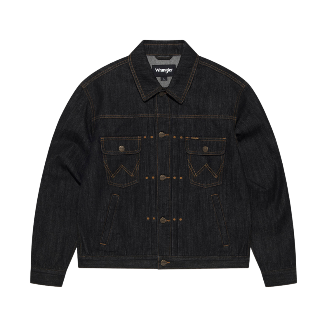 랭글러 스탠다드 데님 자켓 111MJ 블랙(Wrangler Standard Denim Jacket Black)