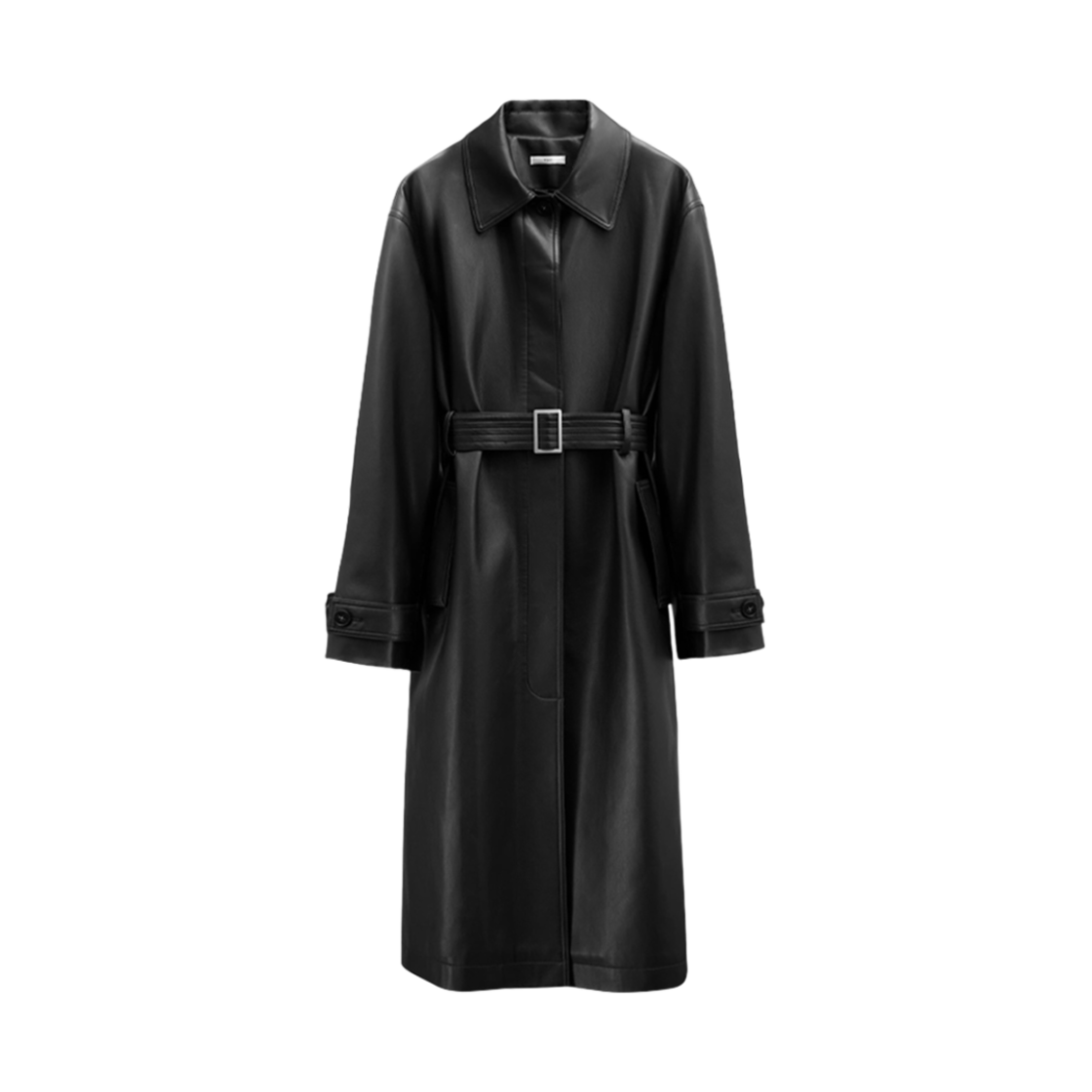 유지 램스킨 롱 코트 블랙(YUJI Ramskin Long Coat Black)