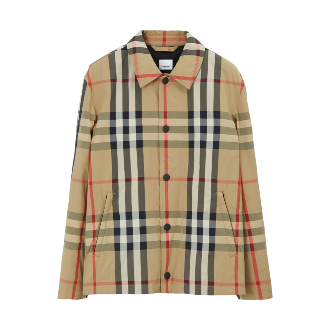 버버리 체크 나일론 자켓 아카이브 베이지(Burberry Check Nylon Jacket Archive Beige) - 1