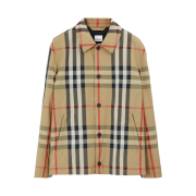 Burberry Check Nylon Jacket Archive Beige