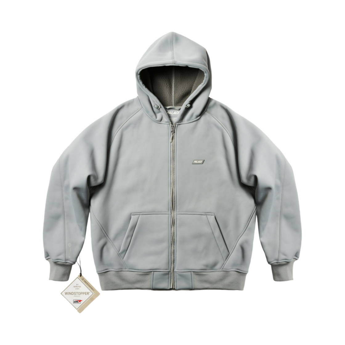 팔라스 고어텍스 윈드스토퍼 본디드 자켓 콘크리트 그레이 - 24FW(Palace Gore-Tex Windstopper Bonded Jacket Concrete Grey - 24FW) - 3