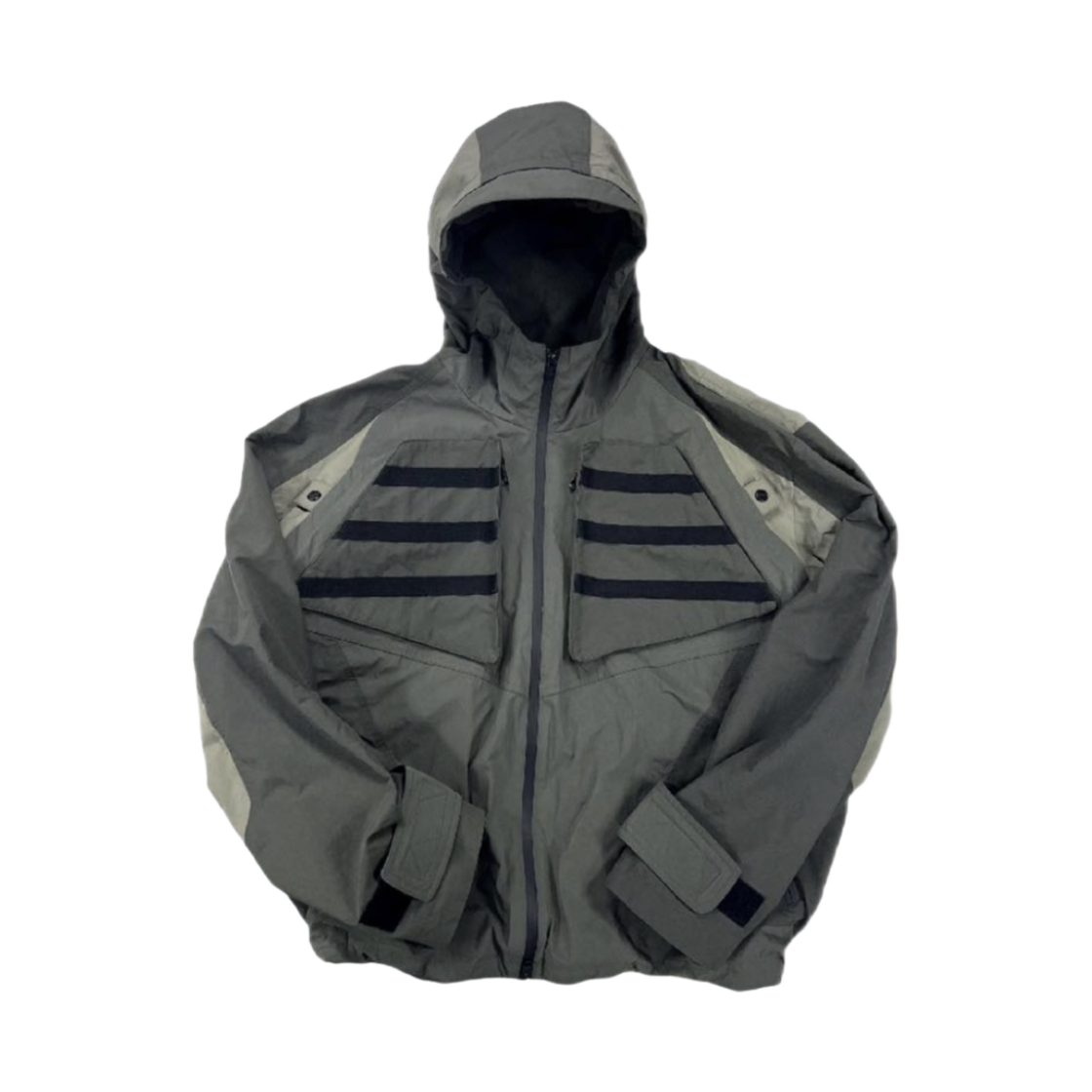 언더마이카 x STU 고르크 멀티 테이핑 밀리터리 자켓 문 나이트 - 갤러리아 한정