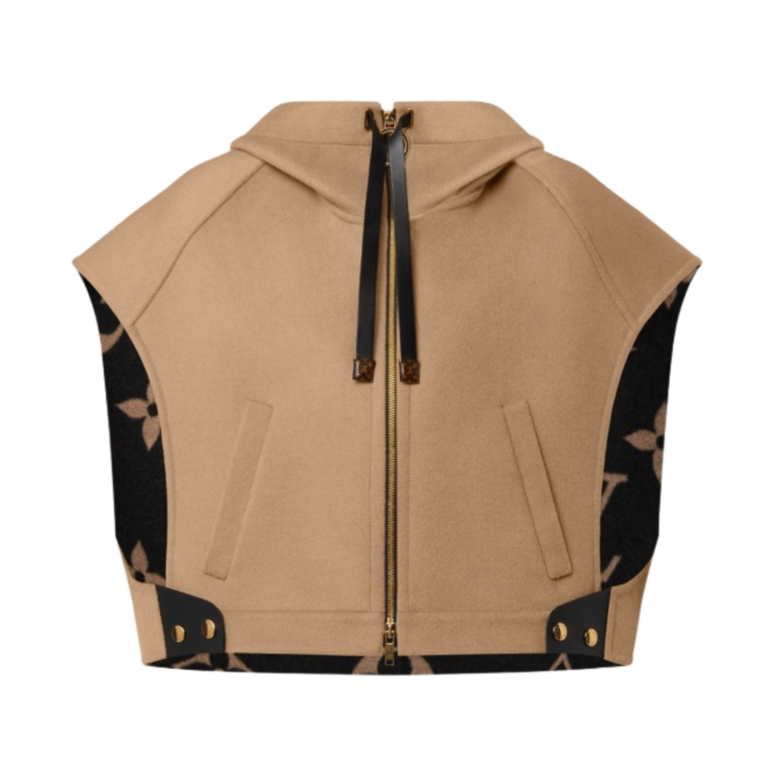 (W) 루이비통 더플 페이스 오픈 암 자켓 카라멜((W) Louis Vuitton Double Face Open Arm Jacket Caramel) - 1