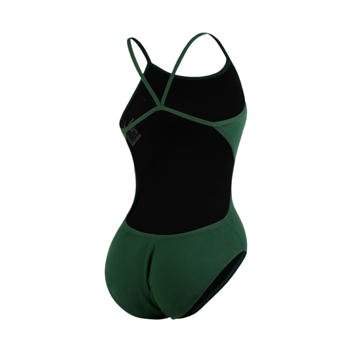 (W) 나이키 스윔 앤서 솔리드 컷아웃 파인 그린((W) Nike Swim Answer Solid Cut Out Pine Green) - 2