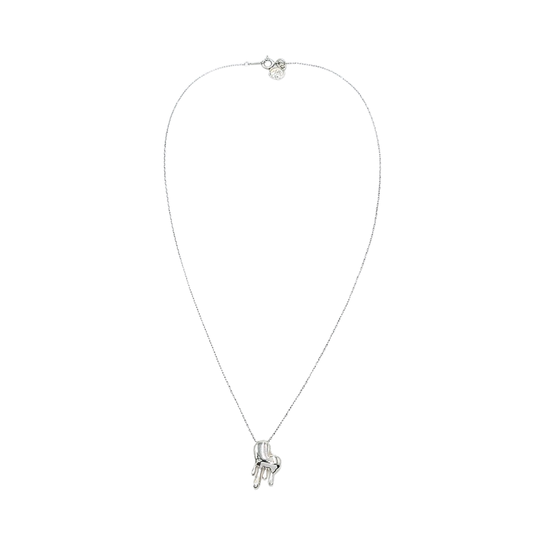 FRC0N0146SV Frica Melting Nacklace Silver