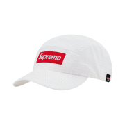 Supreme Perforated Camp Cap White - 22SS
