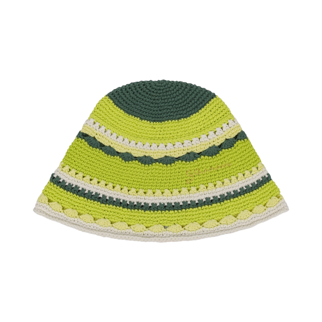 (W) 가니 코튼 크로쉐 버킷햇 텐더 슛((W) GanniCotton Crochet Bucket Hat Tender Shoots) - 1