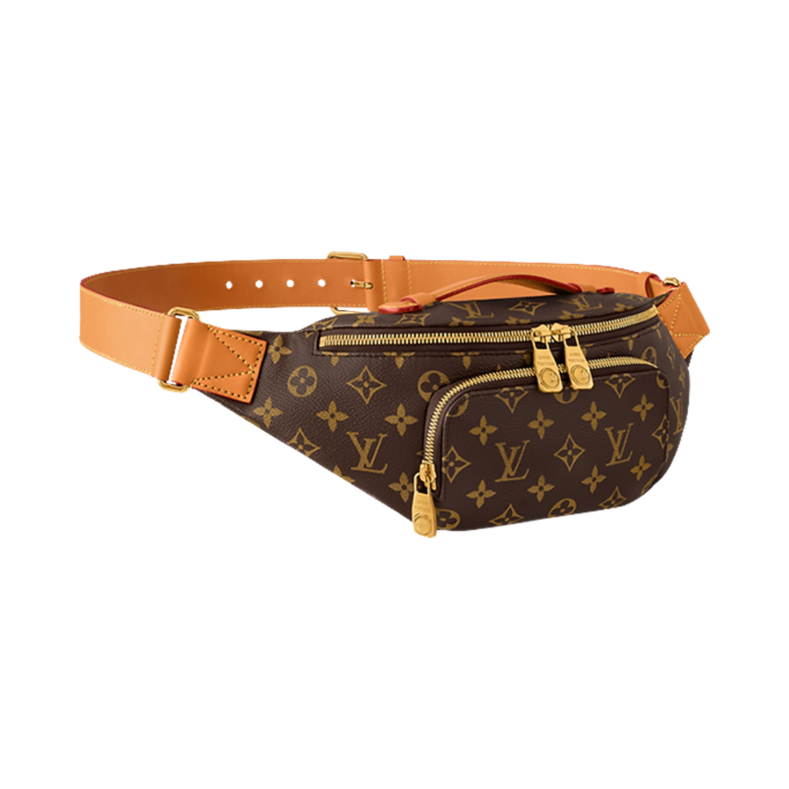루이비통 러시 범백 모노그램 골드(Louis Vuitton Rush Bumbag Monogram Gold) - 3
