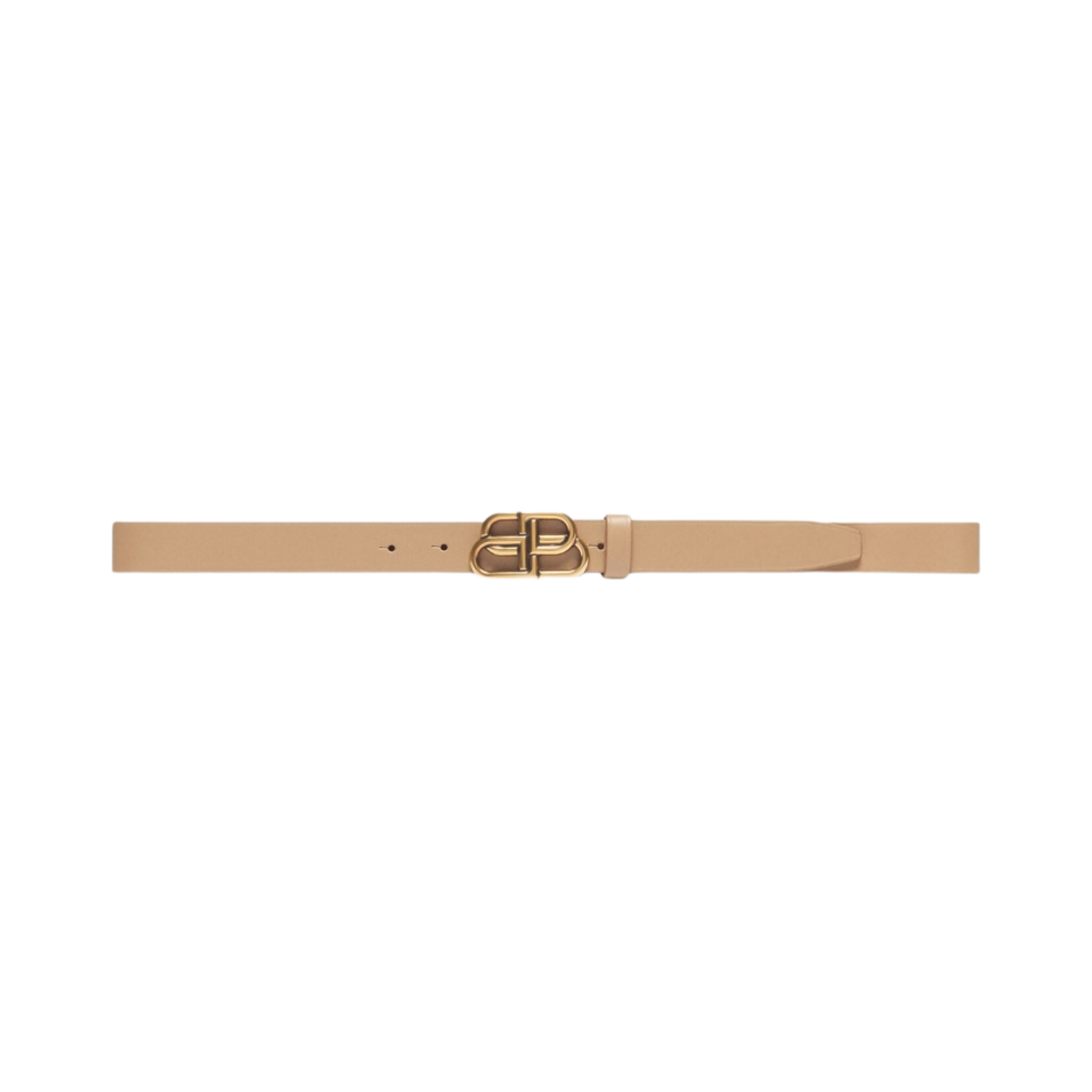 (W) 발렌시아가 BB 씬 벨트 샌드((W) Balenciaga BB Thin Belt Sand) - 1