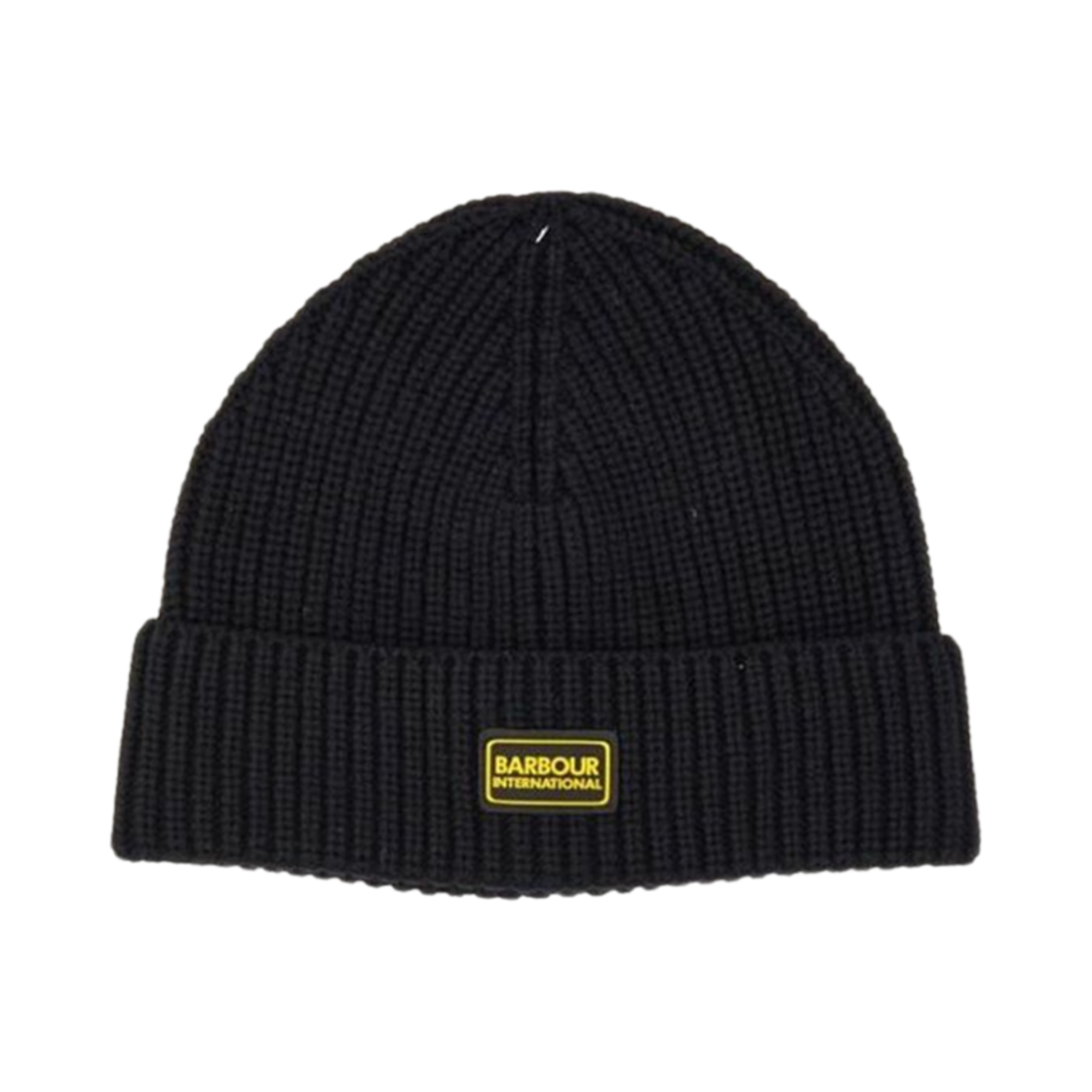 MHA0823BK11 Barbour Sweeper Legacy Beanie Black