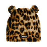 Palace Furry Ears Nein Cuff Beanie Leopard - 24FW