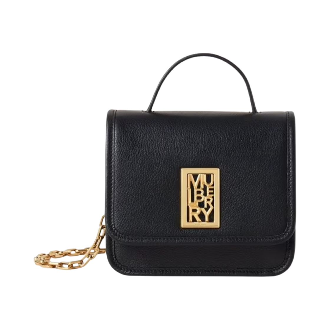 멀버리 실크 카프 세이디 스퀘어 블랙(Mulberry Silky Calf Sadie Square Black)