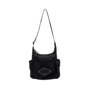 Mischief Mesh Pocket Cross Bag Black
