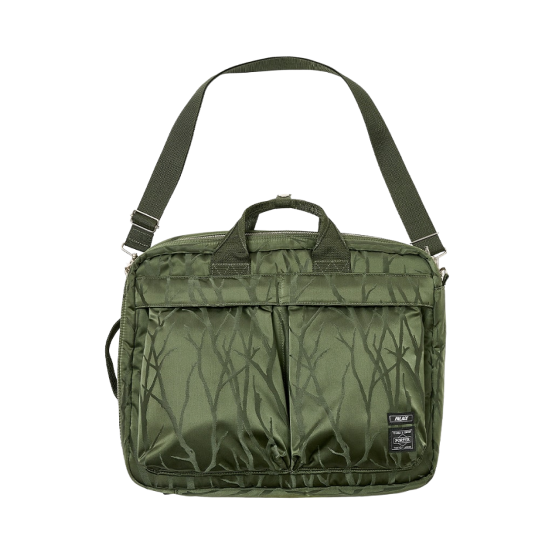 포터 x 팔라스 라지 백 올리브 - 24FW(Porter x Palace Large Bag Olive - 24FW) - 1