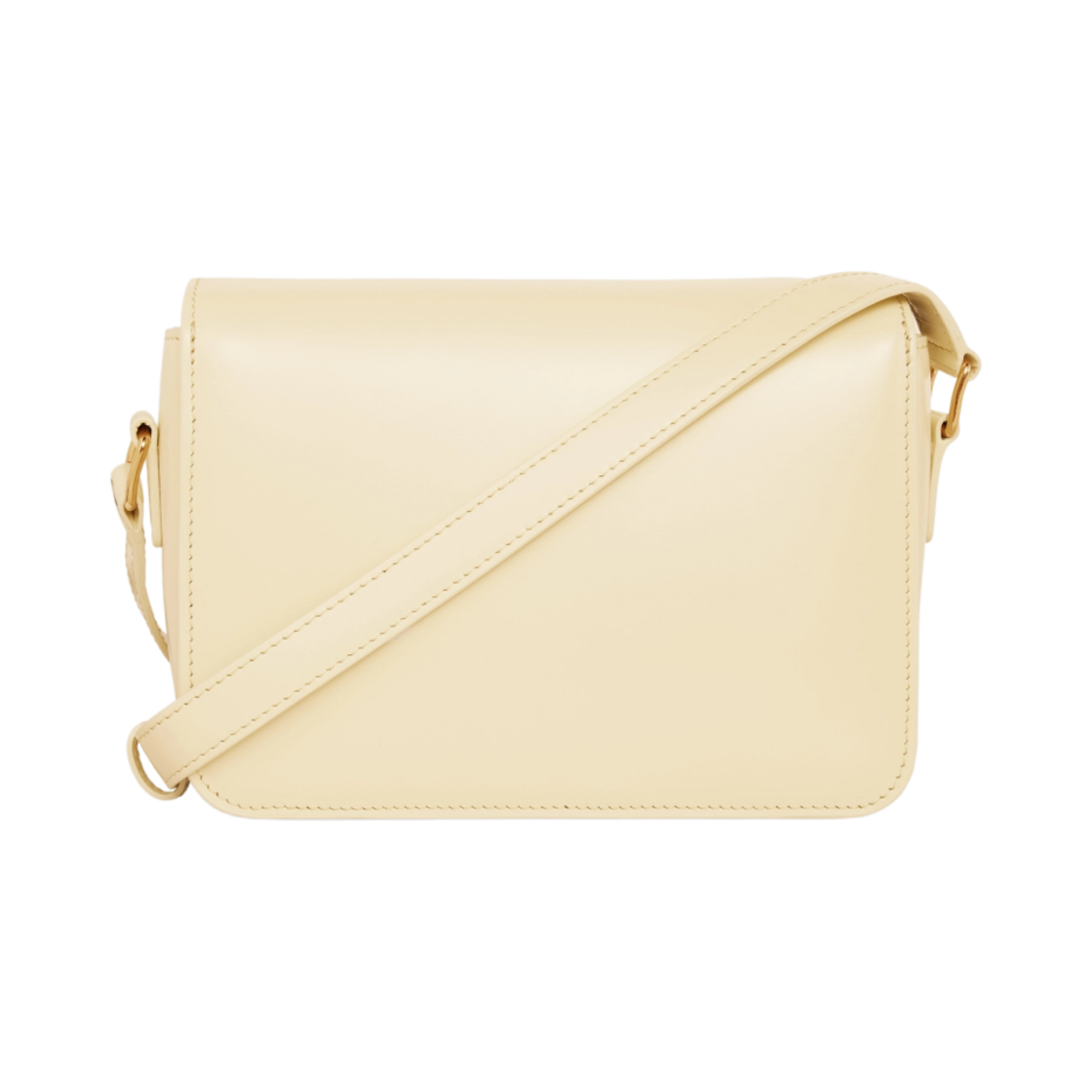 셀린느 샤이니 카프스킨 틴 트리옹프 백 소프트 옐로우(Celine Teen Triomphe Bag in Shiny Calfskin Soft Yellow) - 3