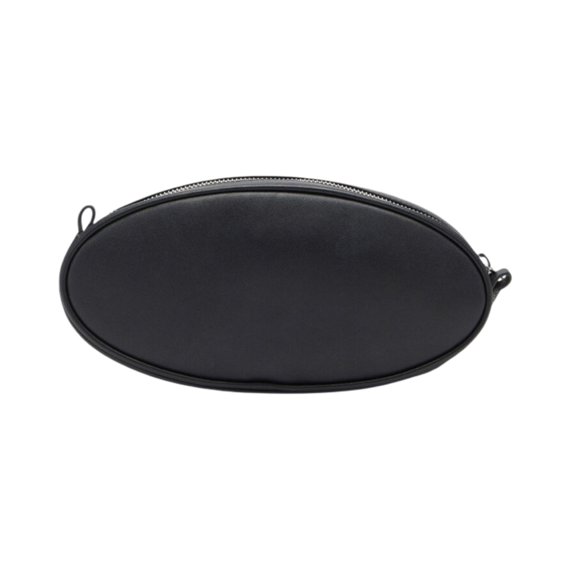디젤 1DR 파우치 스몰 레더 크로스바디백 로고 플라크 블랙(Diesel 1DR Pouch Small Leather Crossbody Bag with Logo Plaque Black) - 2