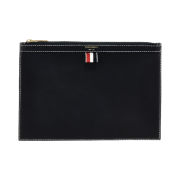 Thom Browne Vachetta Leather Small Document Holder Navy