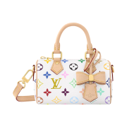 Louis Vuitton x Murakami Takashi Nano Speedy Multicolor Blanc