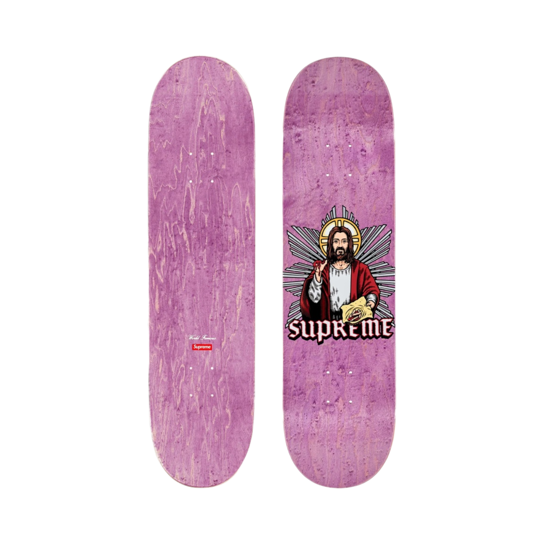 슈프림 블러드 앤 바디 스케이트보드 퍼플 - 24FW(Supreme Blood and Body Skateboard Purple - 24FW)