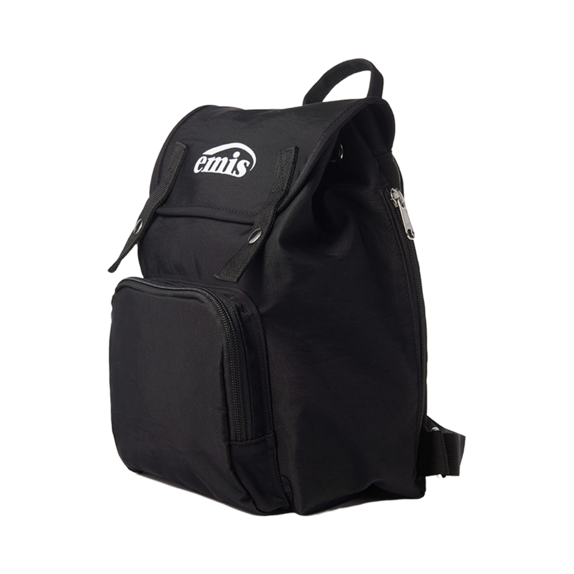 이미스 로고 미니 백팩 블랙(Emis Logo Mini Backpack Black)