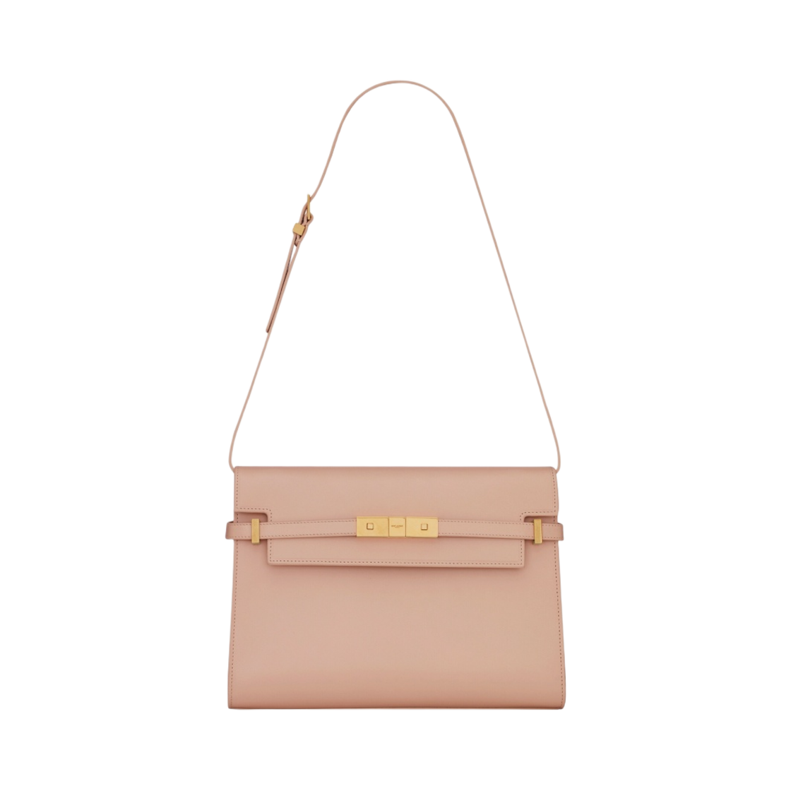 생로랑 맨하탄 숄더백 박스 생로랑 레더 로지 샌드(Saint Laurent Manhattan Shoulder Bag In Box Saint Laurent Leather Rosy Sand) - 1