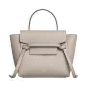 Celine Nano Belt Bag in Grained Calfskin Light Taupe