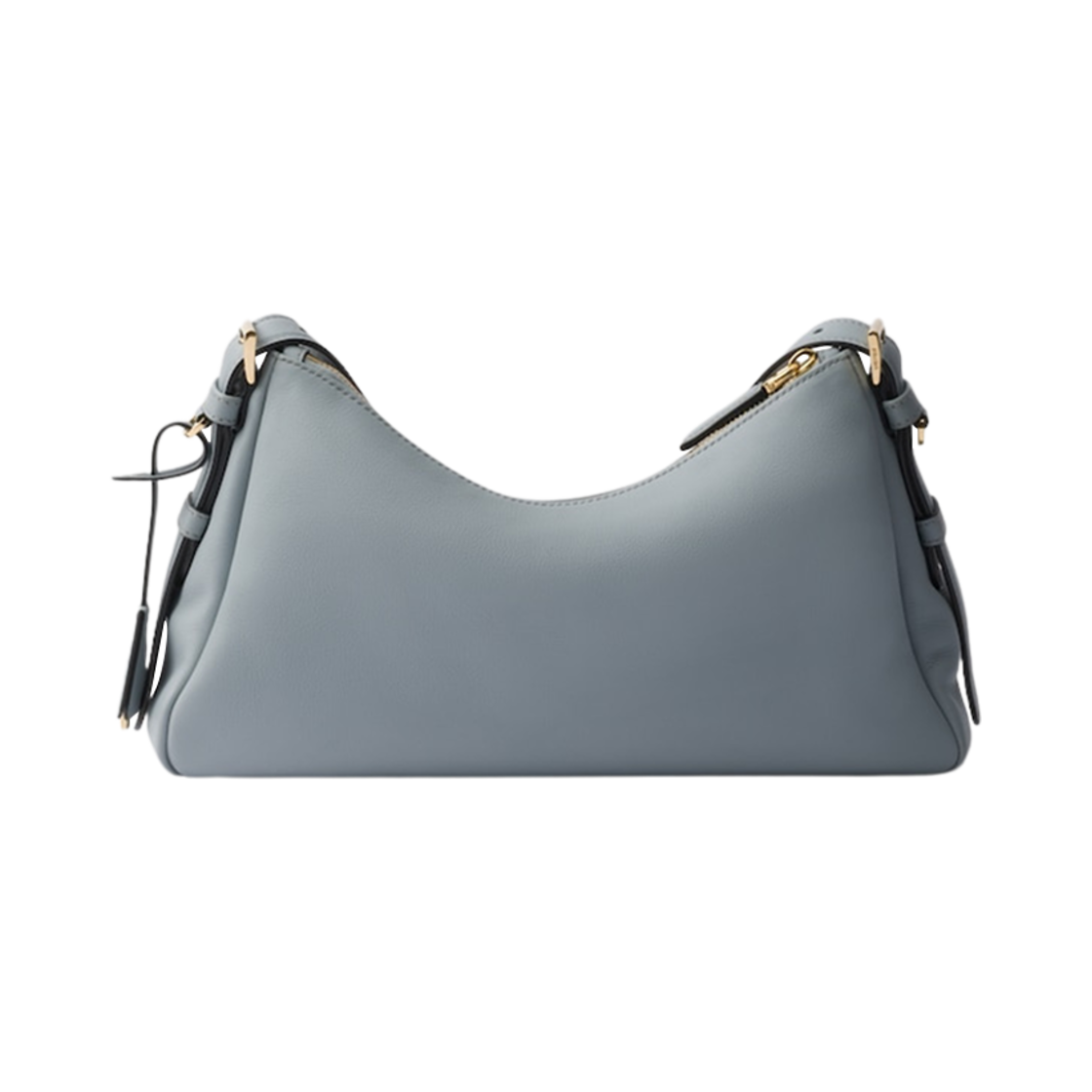 프라다 에이미 미디움 레더 숄더백 오팔린(Prada Aimee Medium Leather Shoulder Bag Opaline) - 2