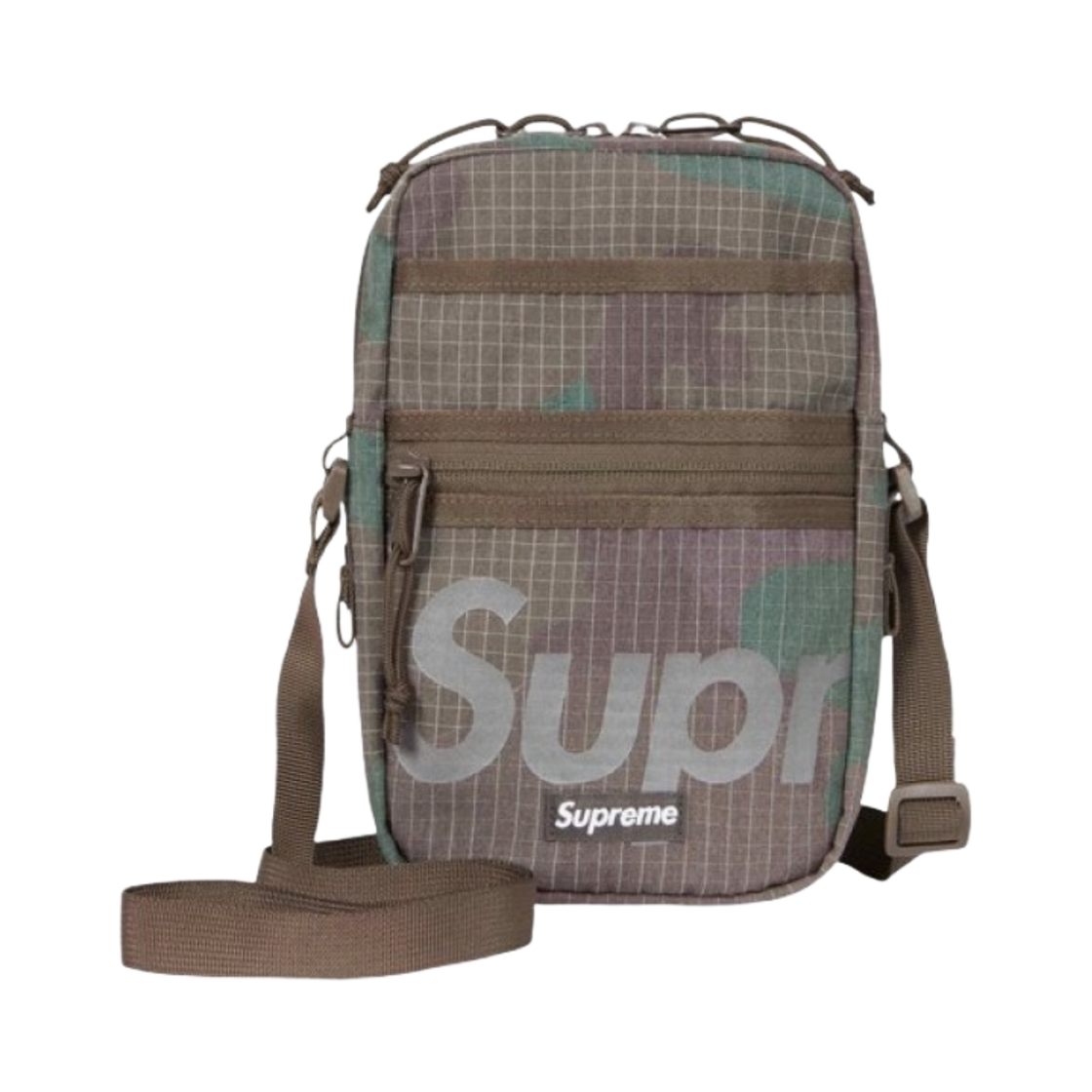 - Supreme Shoulder Bag Woodland Camo - 24SS