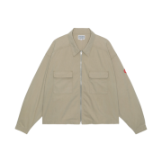 Cav Empt Zip Short Shirt Jacket #3 Beige - 23SS
